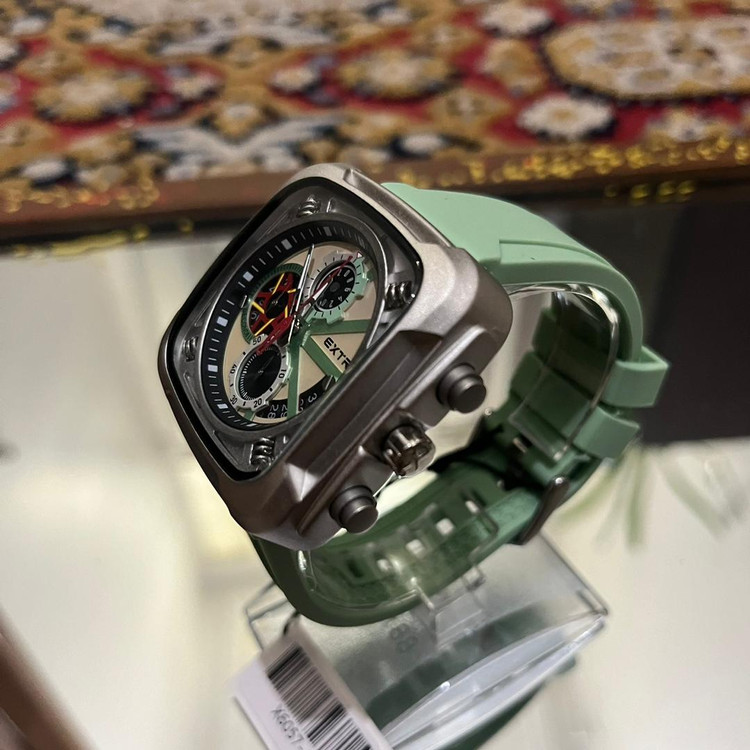 ساعت مچی اکستری بند سیلیکونی مدل X 6057G