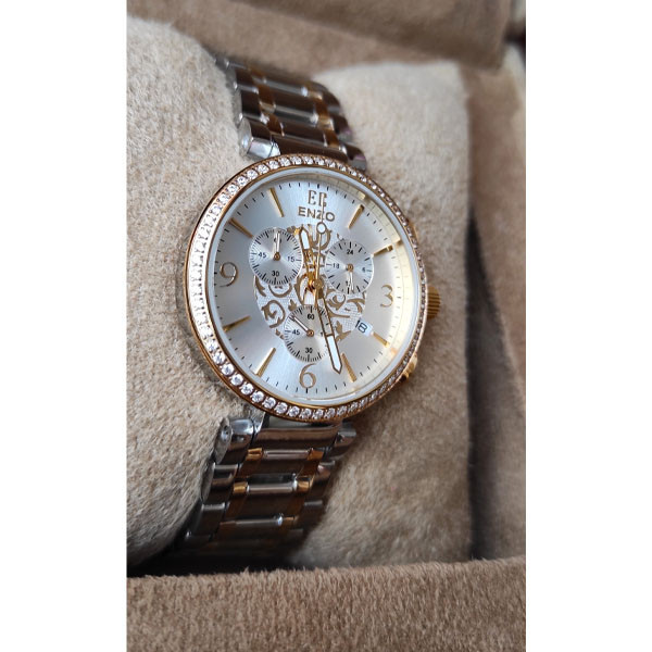 ساعت مچی عقربه ای زنانه انزو مدل EC-2170 TEL