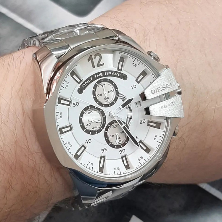 ساعت مچی عقربه ای دیزل شاخدار DIZEL - S/W/S