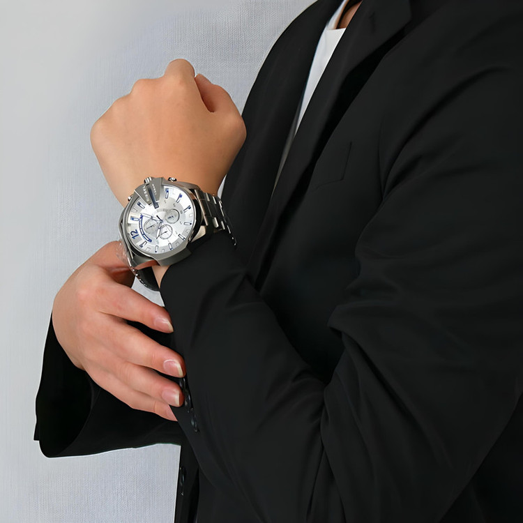 ساعت مچی عقربه ای دیزل شاخدار DIZEL - S/W/S