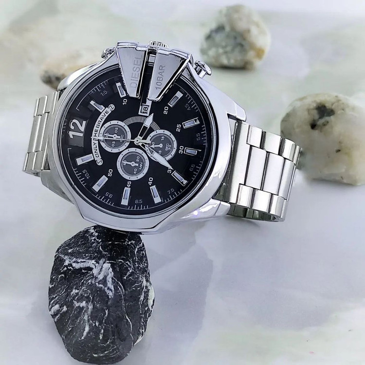 ساعت مچی عقربه ای دیزل شاخدار DIZEL - S/B/S