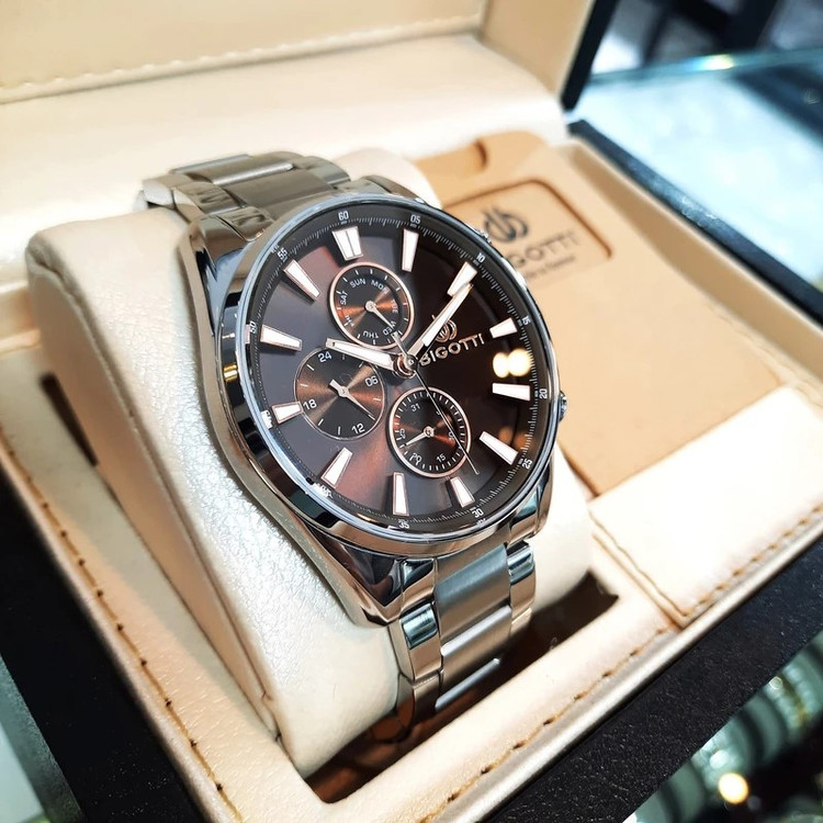 ساعت مچی عقربهای مردانه بیگوتی مدل BG.1.10506-2