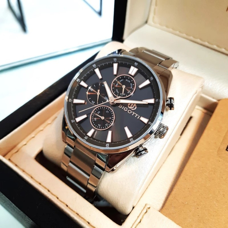 ساعت مچی عقربهای مردانه بیگوتی مدل BG.1.10506-2