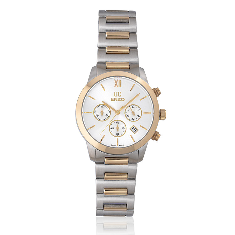 ساعت مچی مردانه فلزی انزو مدل EC-838 TEG