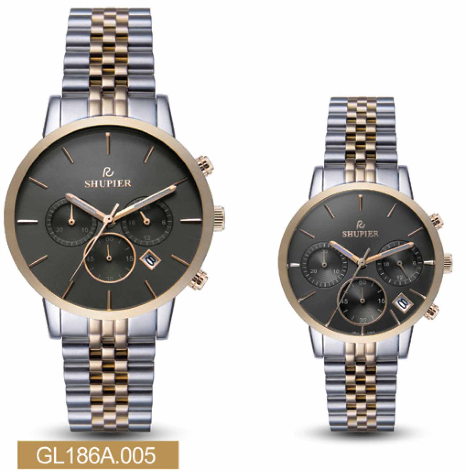 ساعت مچی ست کرنوگراف شوپیر G186A005 & L186A005