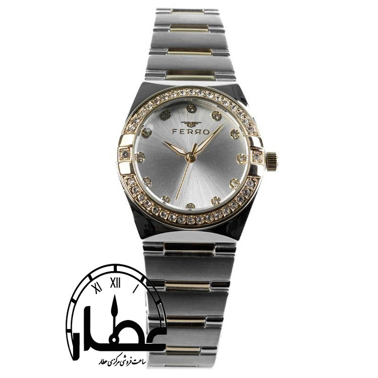 ساعت مچی زنانه برند فرو مدل FL 40119 S/G/W