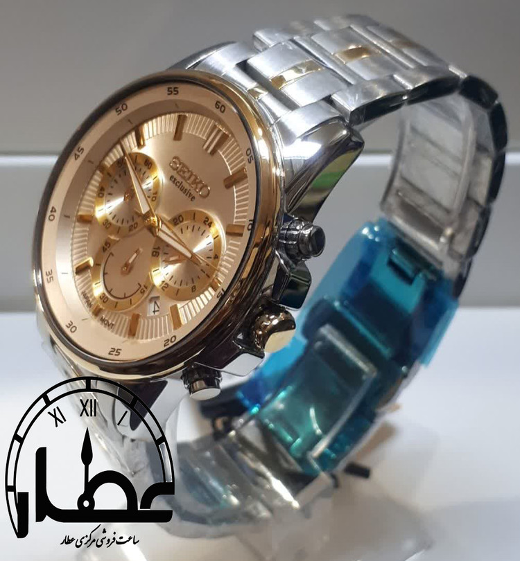 سیکو اکسکلوسیو کرنوگراف مردانه با کد کالای محصول 3059G TT(CF)-SIL-TT