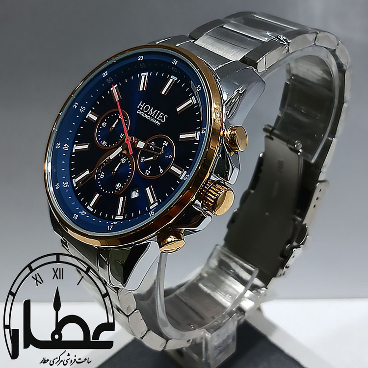 ساعت مچی مردانه هومیس مدل HM 20492 S01 - 02
