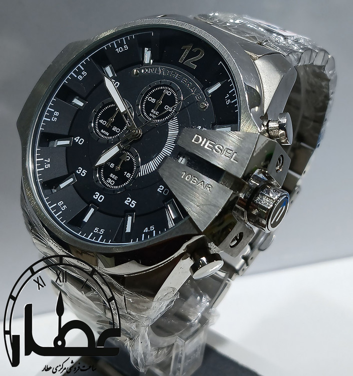 ساعت مچی عقربه ای دیزل شاخدار DIZEL - S/B/S