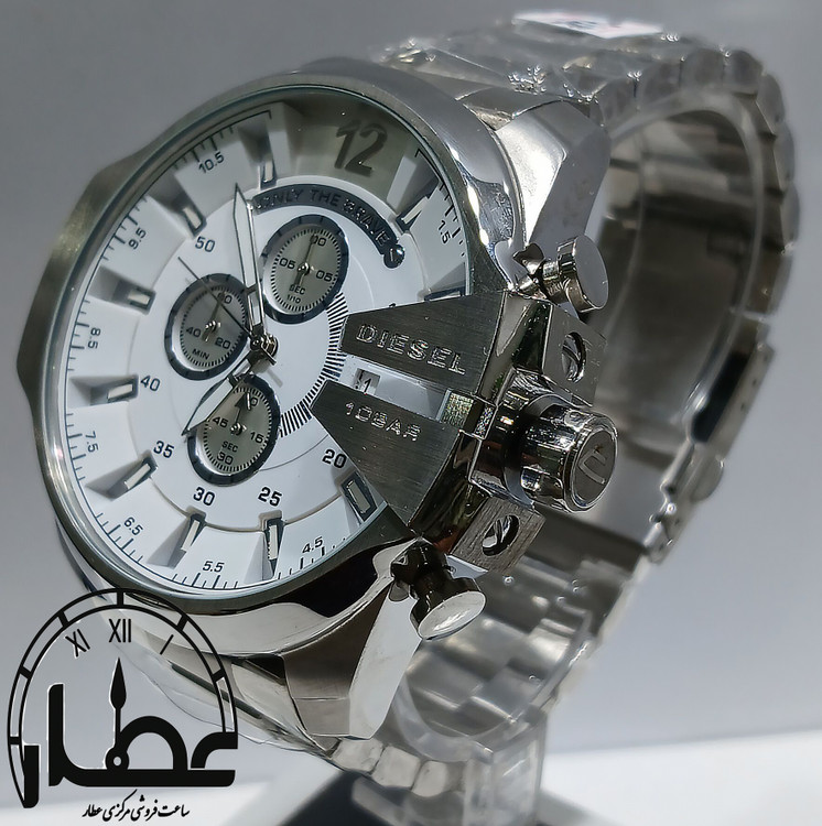 ساعت مچی عقربه ای دیزل شاخدار DIZEL - S/W/S