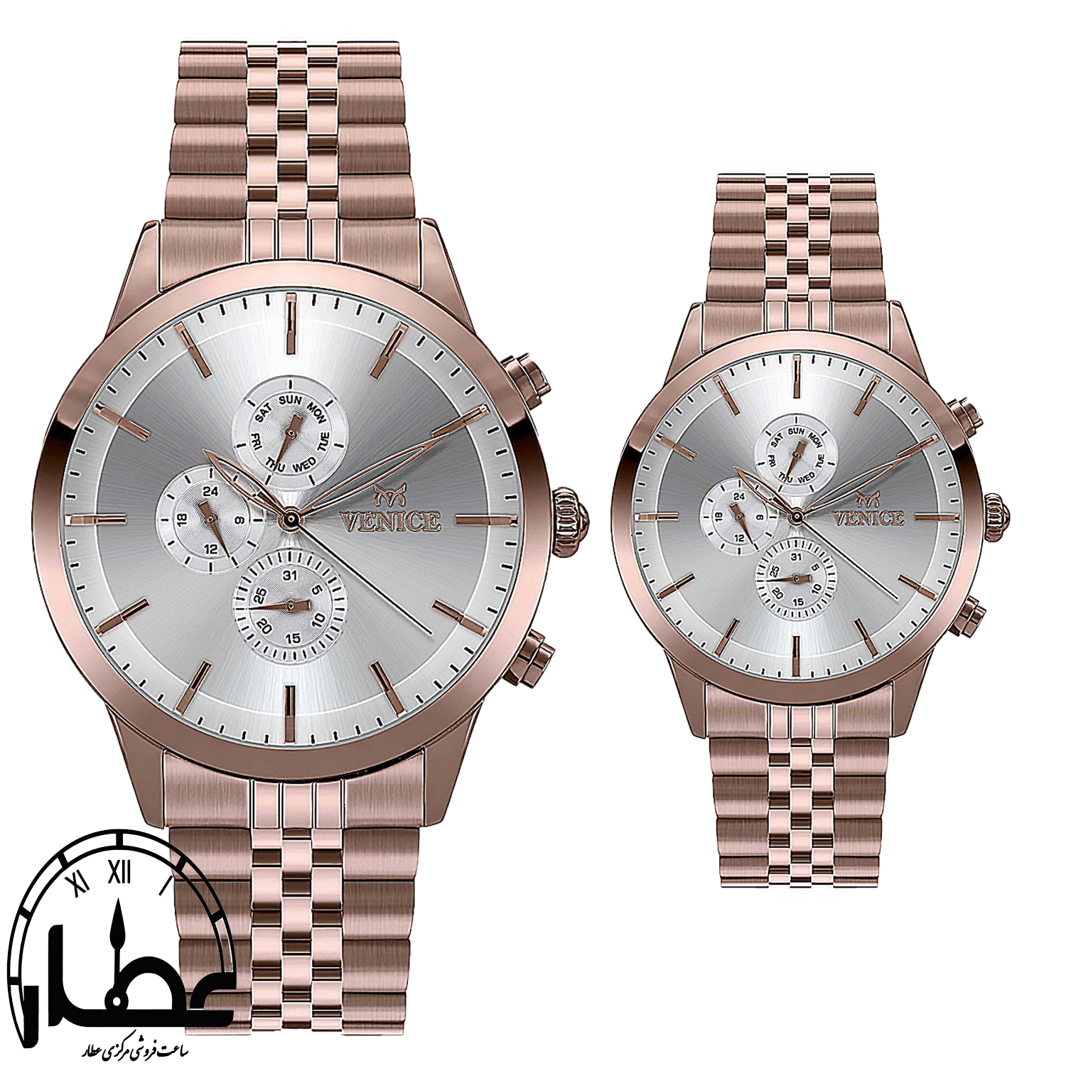 ساعت مچی ست فلزی ونیز مدل 8012031
