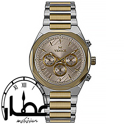 ساعت مچی مردانه فلزی ونیز مدل 801215402