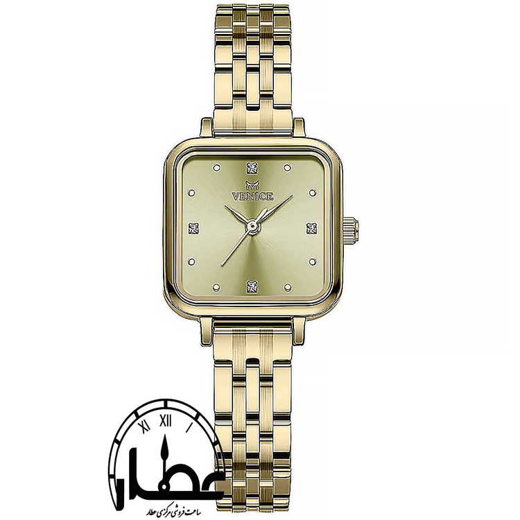 ساعت مچی زنانه فلزی ونیز مدل 801712001