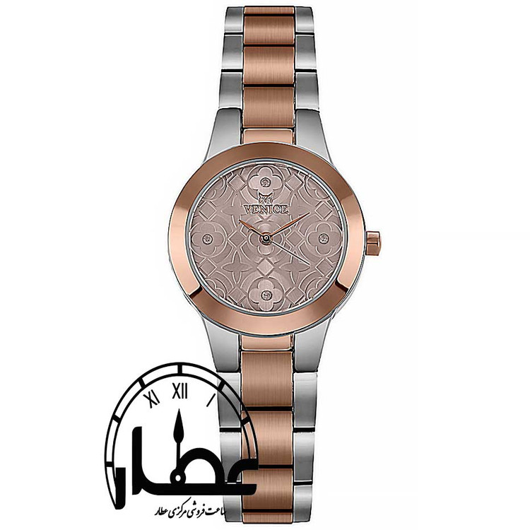 ساعت مچی زنانه فلزی ونیز مدل 801176101