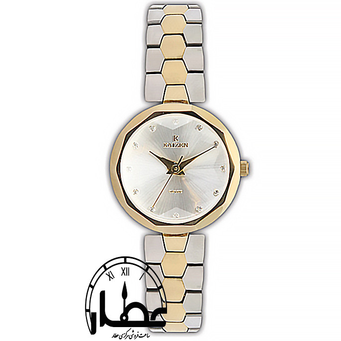 ساعت مچی زنانه فلزی کایزن مدل KG2204LA