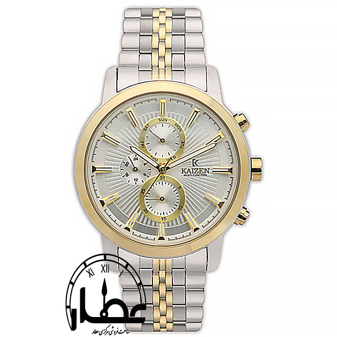 ساعت مچی مردانه فلزی کایزن مولتی مدل KG1106GA