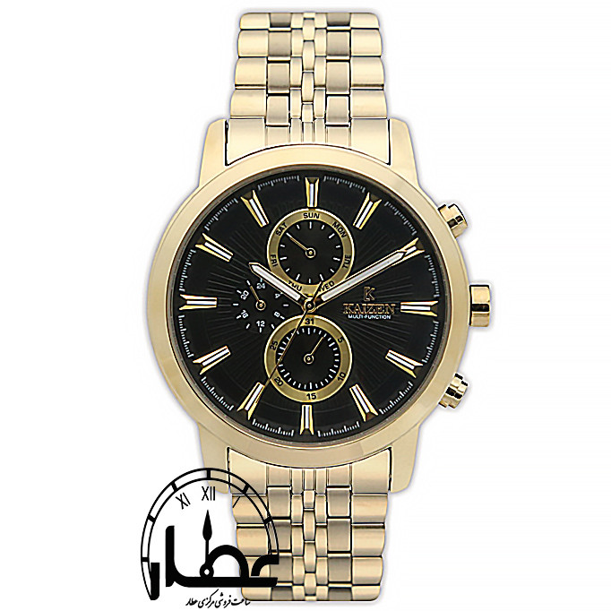 ساعت مچی مردانه فلزی کایزن مولتی مدل KG1106GD