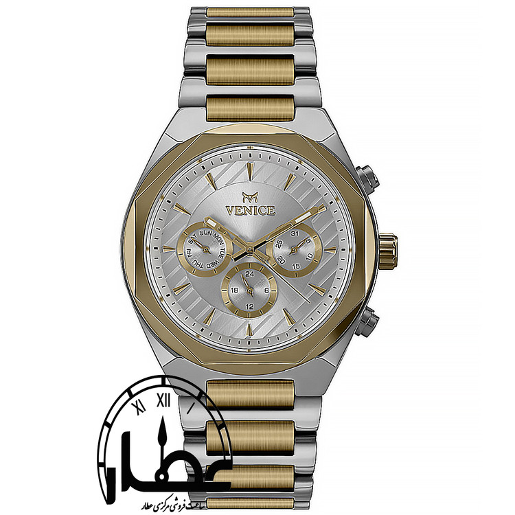 ساعت مچی مردانه فلزی ونیز مدل 801215202