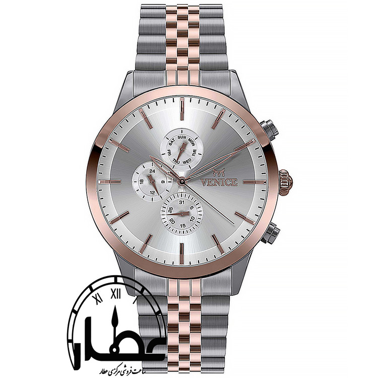 ساعت مچی مردانه فلزی ونیز مدل 801206002