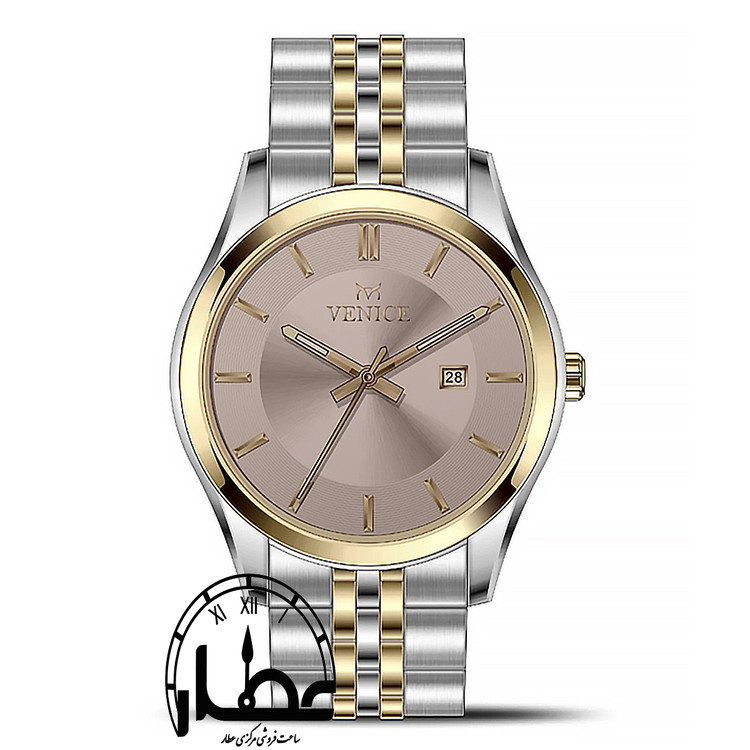ساعت مچی زنانه فلزی ونیز مدل 800175401
