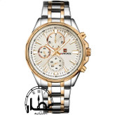 ساعت مچی مردانه فول تایم نیوی فورس مدل NF-9089-SIL/RG/W