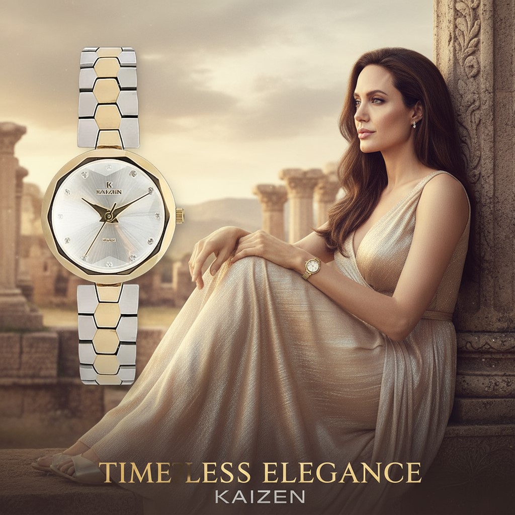 ساعت مچی زنانه فلزی کایزن مدل KG2204LA