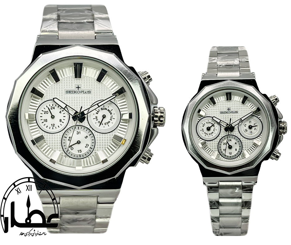 ساعت مچی مردانه فلزی سیکو پلاس ست کد 1051