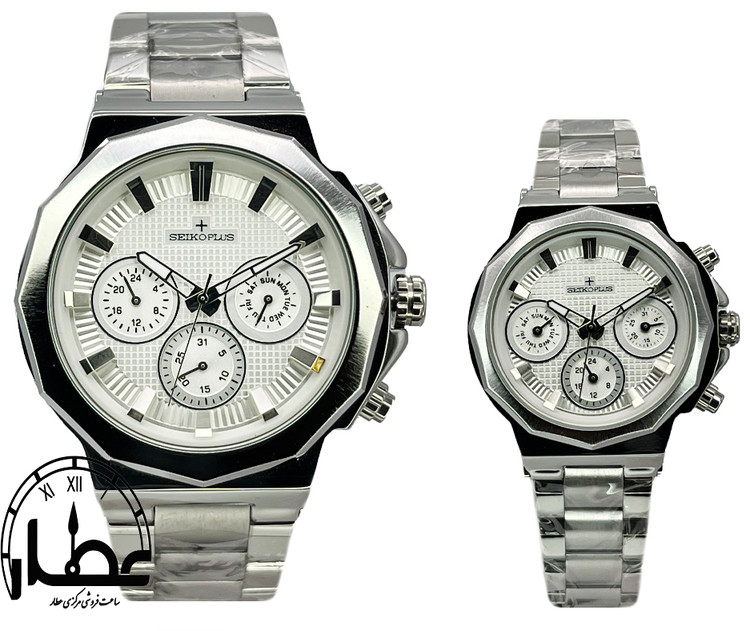 ساعت مچی مردانه فلزی سیکو پلاس ست کد 1051