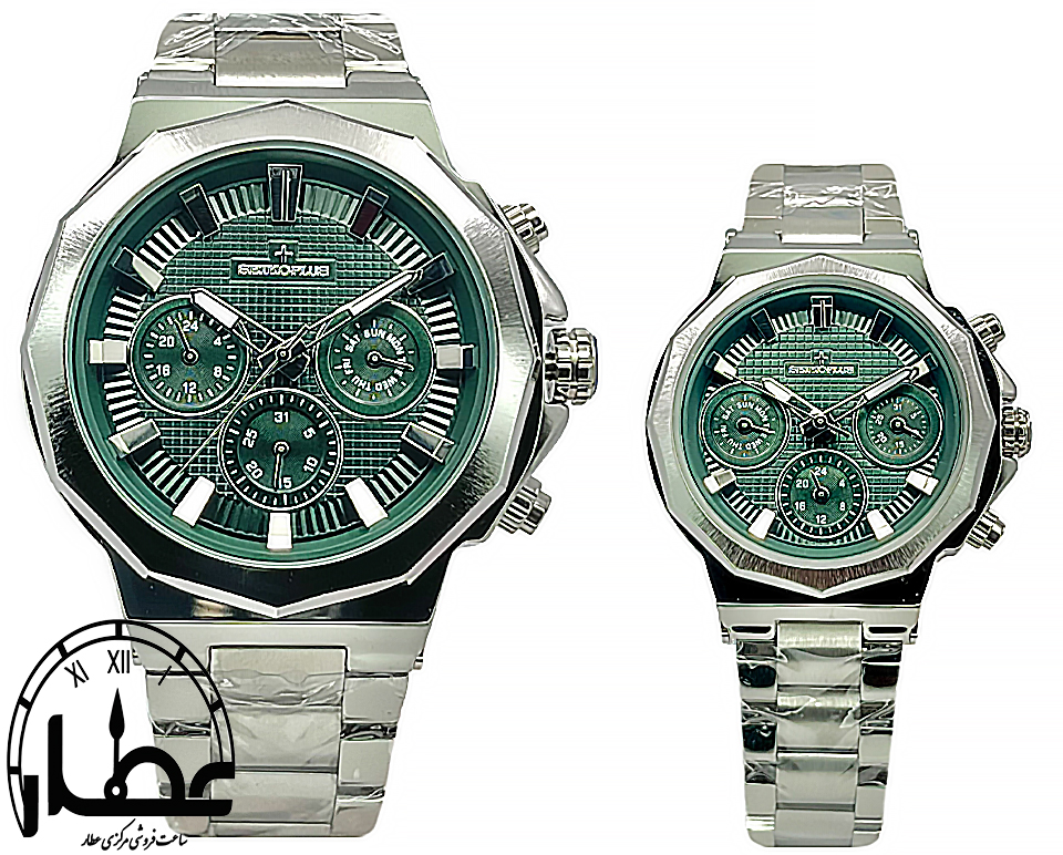 ساعت مچی مردانه فلزی سیکو پلاس ست کد 1051