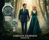 ساعت مچی مردانه فلزی سیکو پلاس ست کد 1051