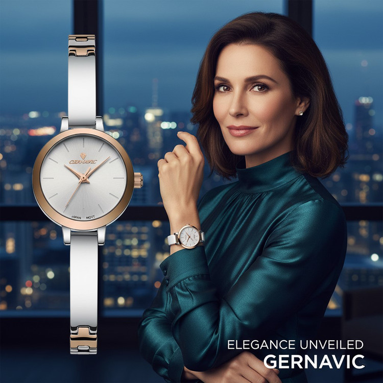 ساعت مچی زنانه فلزی گرناویک مدل 521006001