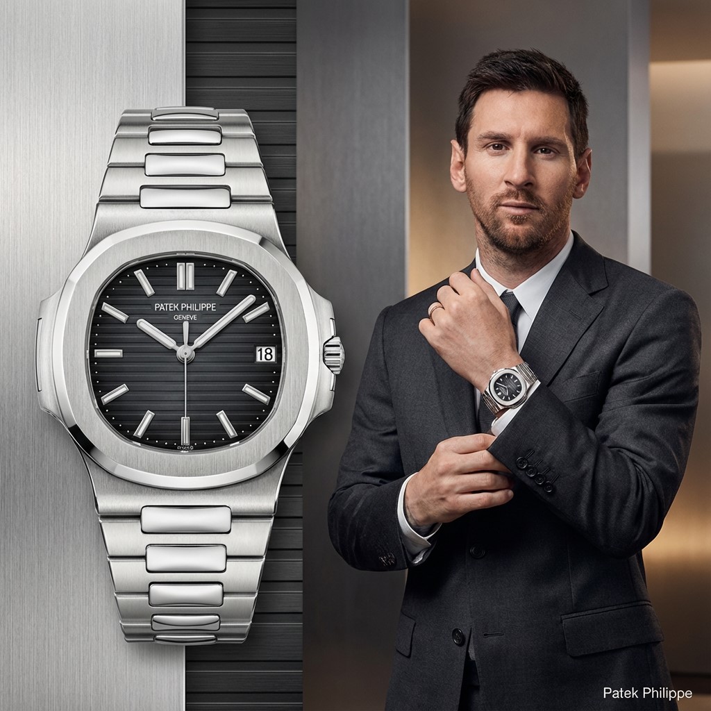 ساعت مچی مردانه فلزی پتک فیلیپپ ناتلیوس S/BL