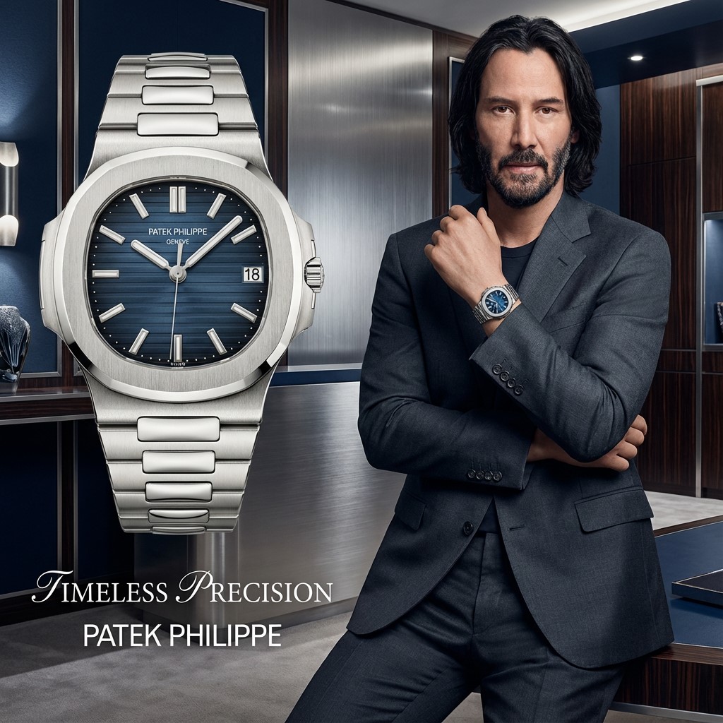 ساعت مچی مردانه فلزی پتک فیلیپپ ناتلیوس S/BLU