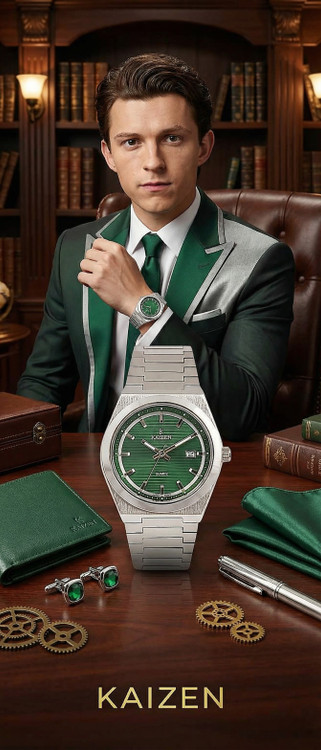 ساعت مچی مردانه فلزی کایزن مدل KG1112D