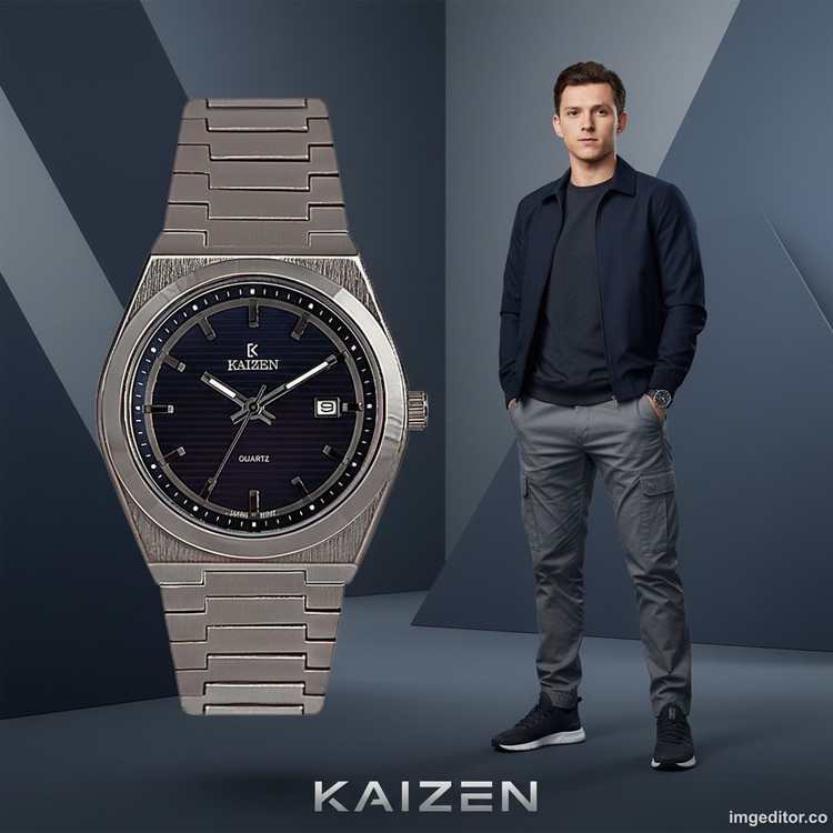 ساعت مچی مردانه فلزی کایزن مدل KG1112C