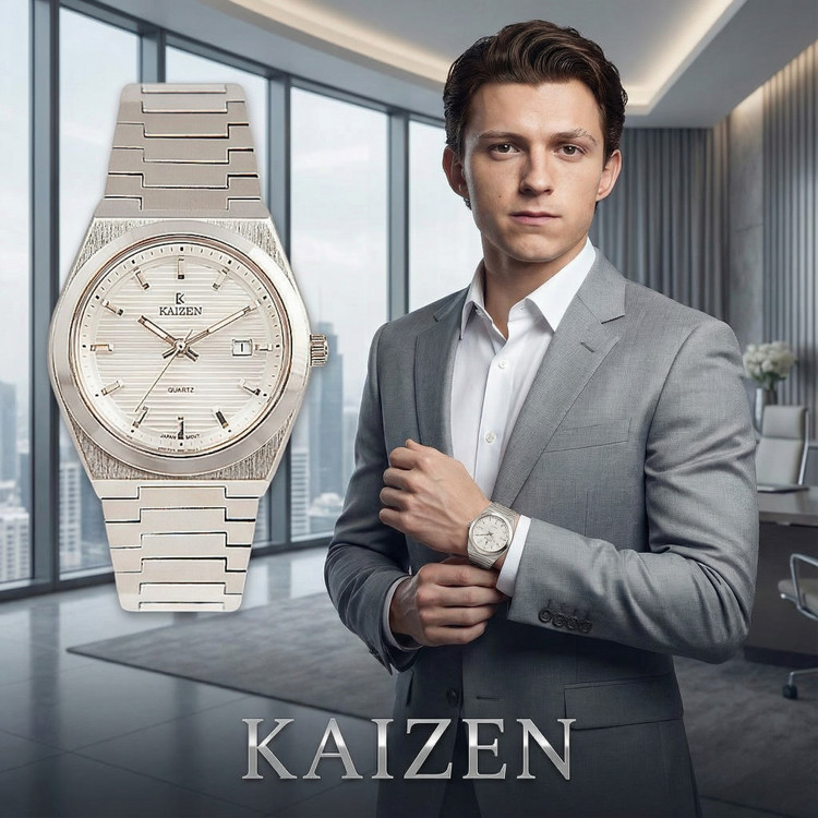 ساعت مچی مردانه فلزی کایزن مدل KG1112B