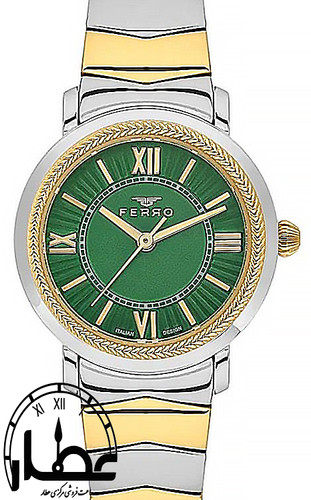 ساعت مچی زنانه برند فرو مدل FL43009 S/G/GR