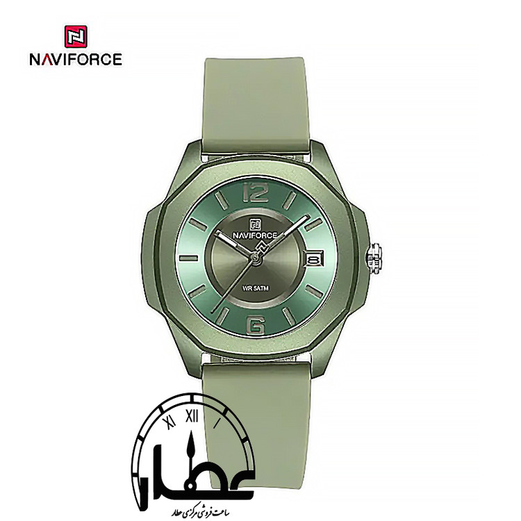 ساعت مچی نیوی فورس کلاسیک زنانه مدل NF7107-GR/GR/GR
